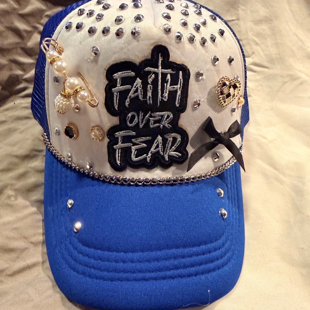 Faith over fear junk hat